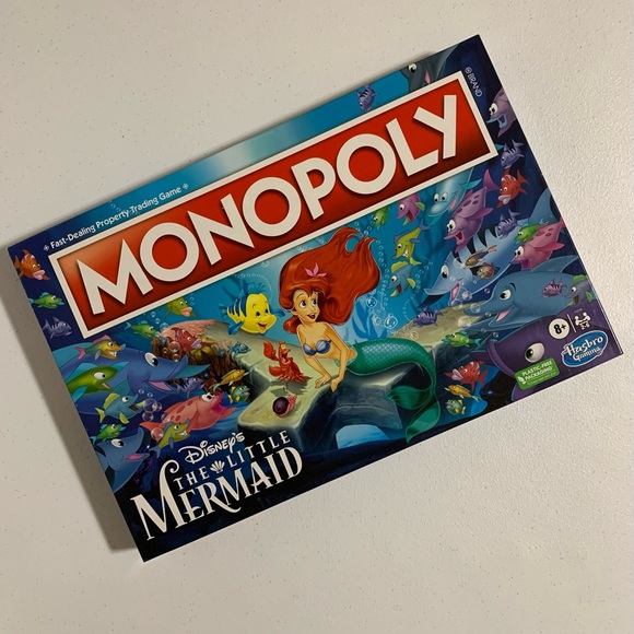 Monopoly®: Disney The Little Mermaid Edition Board Game-New - Picture 3 of 8